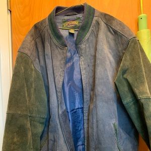Two tone bomber jacket men’s